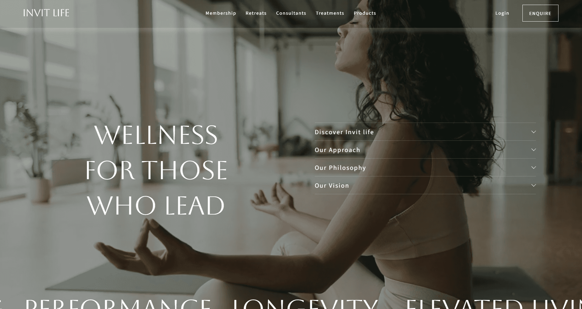 INVIT Life homepage
